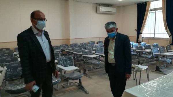 بازدید دکتر سمیعی معاونت آموزشی و تحصیلات تکمیلی دانشگاه فرهنگیان ، از پردیس آیت الله خامنه ای گرگان 8