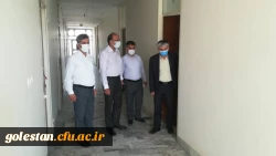 دکتر سمیعی معاونت آموزشی و تحصیلات تکمیلی دانشگاه فرهنگیان ، از واحد د انشگاهی شهید بهشتی گنبد بازدید به عمل آورد. 2