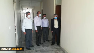 دکتر سمیعی معاونت آموزش و تحصیلات تکمیلی دانشگاه فرهنگیان ، از واحد د انشگاهی شهید بهشتی گنبد بازدید به عمل آورد.