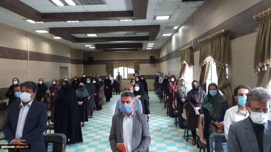 مراسم تجلیل از نمایندگان مهارت آموزان در واحد دانشگاهی شهید بهشتی گنبدکاووس 2