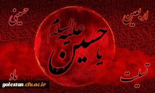 فرا رسیدن اربعین حسینی تسلیت باد .