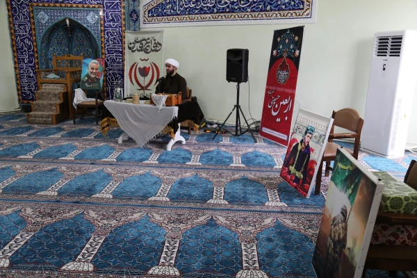 مراسم گرامیداشت هفته دفاع مقدس و اربعین حسینی . 9