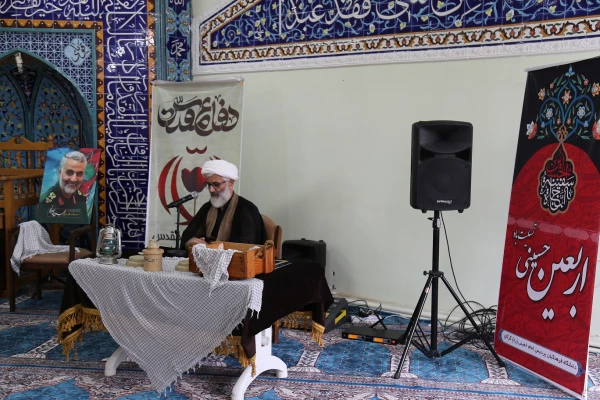 مراسم گرامیداشت هفته دفاع مقدس و اربعین حسینی . 13