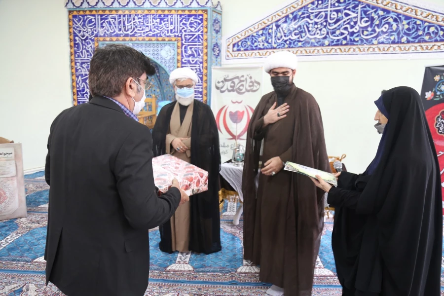 مراسم گرامیداشت هفته دفاع مقدس و اربعین حسینی . 14