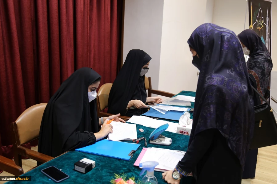 ثبت نام و پذیرش حضوری دانشجویان جدیدالورود سال 1400 پردیس امام خمینی (ره) گرگان . 2