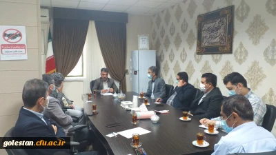 برگزاری جلسه شورای اداری در واحد دانشگاهی شهید بهشتی گنبد کاووس