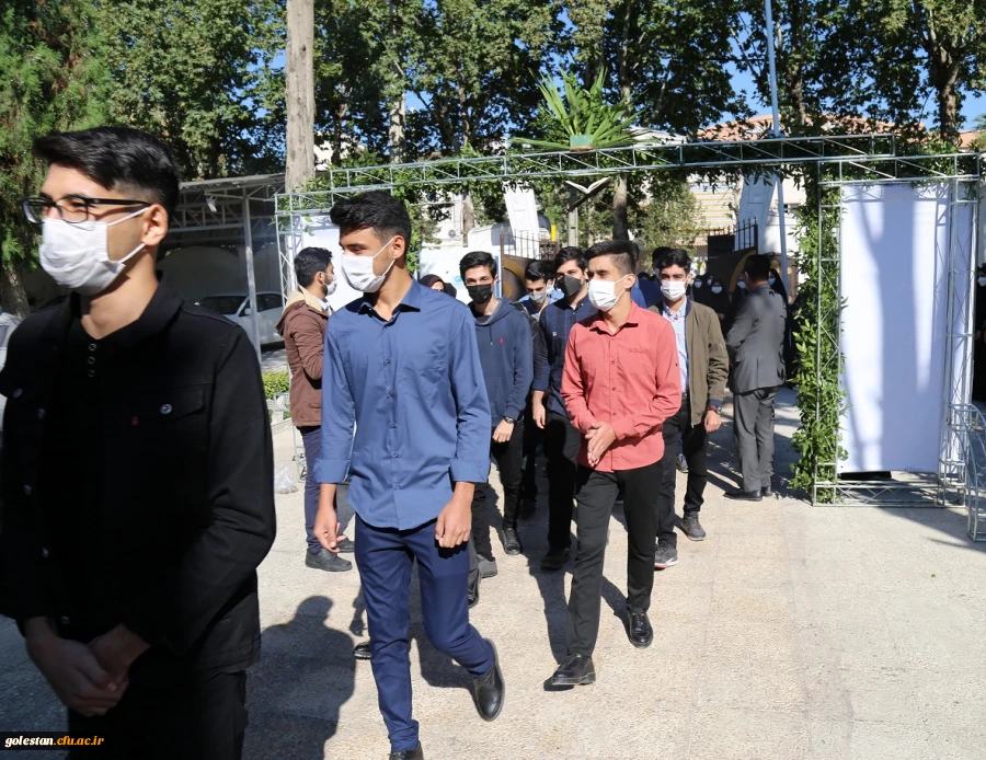 آئین بازگشایی و استقبال از نو دانشجو معلمان دانشگاه فرهنگیان استان گلستان .  6