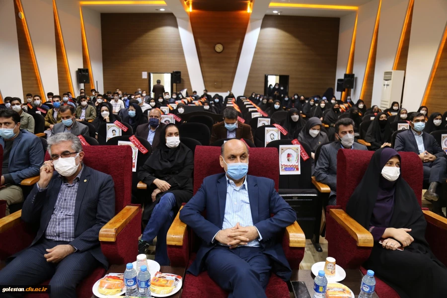 آئین بازگشایی و استقبال از نو دانشجو معلمان دانشگاه فرهنگیان استان گلستان .  8