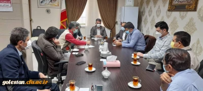 با حضور دکتر یوسفی مسئول نظارت امور پردیس های استان گلستان و آقای درویشی مسئول حراست امور پردیس های استان گلستان برگزار شد:

برگزاری جلسه هم اندیشی با کارکنان واحد دانشگاهی شهید بهشتی گنبد کاووس و نیز بازدیدمسئول حراست و مسئول نظارت و ارزیابی امور پردیس های استان گلستان ازمدرسه بنت الهدی و تربیت بدنی آموزشگاه های گنبد