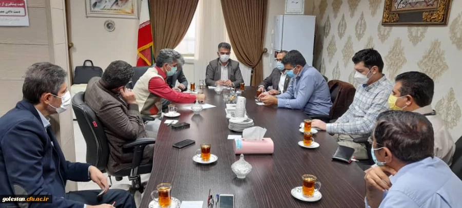 برگزاری جلسه هم اندیشی با کارکنان واحد دانشگاهی شهید بهشتی گنبد کاووس و نیز بازدیدمسئول حراست و مسئول نظارت و ارزیابی امور پردیس های استان گلستان ازمدرسه بنت الهدی و تربیت بدنی آموزشگاه های گنبد 2