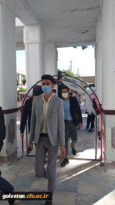 باحضور آقای رحیمی از روسای اسبق واحد دانشگاهی شهید بهشتی گنبد کاووس وسرکارخانم محمدی رئیس کانون پرورش فکری شهرستان گنبد کاووس برگزار شد:

استقبال از دانشجو معلمان ورودی 1400 در رشته آموزش ابتدایی در واحد دانشگاهی شهید بهشتی گنبد کاووس