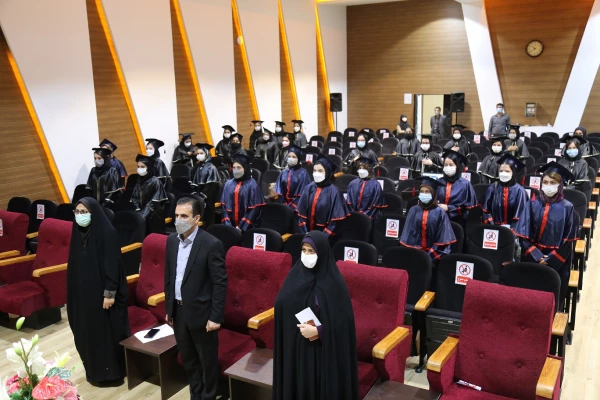 آیین دانش آموختگی دانشجو معلمان دانشگاه فرهنگیان (ورودی 96) پردیس امام خمینی (گرگان ) 2