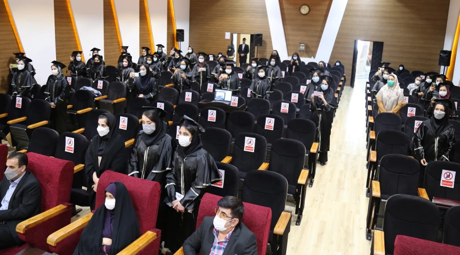 آیین دانش آموختگی دانشجو معلمان دانشگاه فرهنگیان (ورودی 96) پردیس امام خمینی (گرگان ) 2