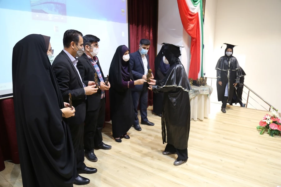 آیین دانش آموختگی دانشجو معلمان دانشگاه فرهنگیان (ورودی 96) پردیس امام خمینی (گرگان ) 2