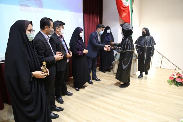 آیین دانش آموختگی دانشجو معلمان دانشگاه فرهنگیان (ورودی 96) پردیس امام خمینی (گرگان ) 2