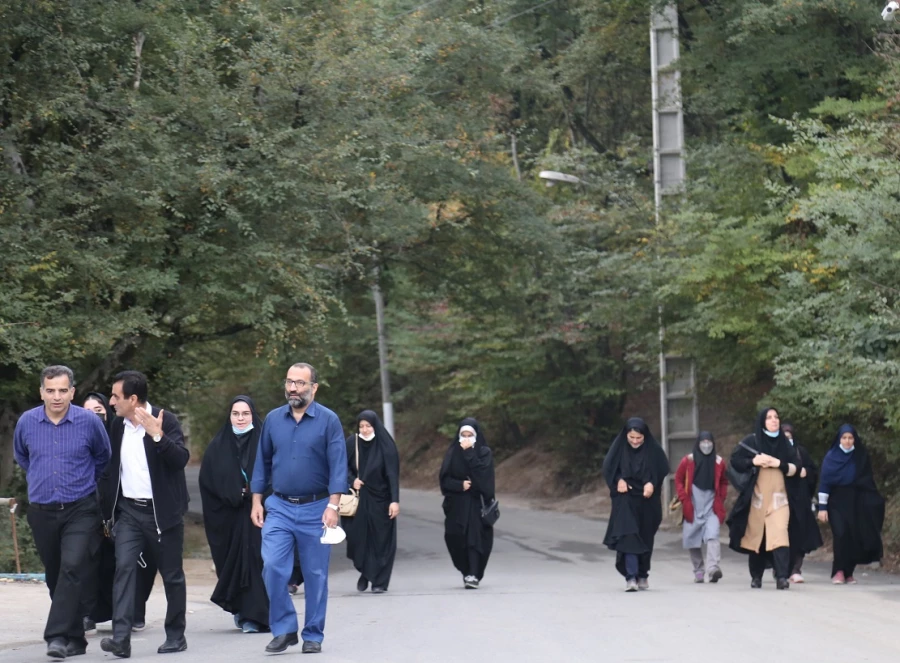 همایش پیاده روی کارکنان و دانشجو معلمان پردیس امام خمینی(ره) گرگان 2
