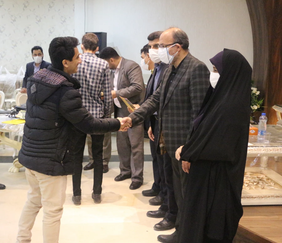 جشن دانش آموختگی دانشجو معلمان دانشگاه فرهنگیان (ورودی 96) پردیس آیت الله خامنه ای گرگان 9