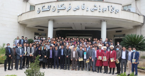 جشن دانش آموختگی دانشجو معلمان دانشگاه فرهنگیان (ورودی 96) پردیس آیت الله خامنه ای گرگان 13