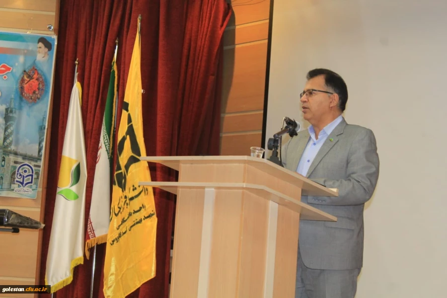 پس از سالها وقفه، اولین آیین دانش آموختگی دانشجومعلمان(ورودی96) واحد دانشگاهی شهید بهشتی گنبدکاووس در روز پنج شنبه 6مهرماه 1400 با حضور دانشجومعلمان فارغ التحصیل برگزارشد. 2