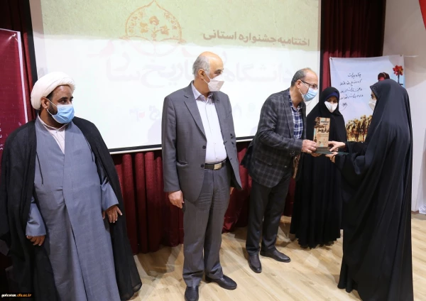 مراسم اختتامیه جشنواره استانی دانشگاهیان تاریخ ساز به میزبانی دانشگاه فرهنگیان استان گلستان برگزار شد. 11