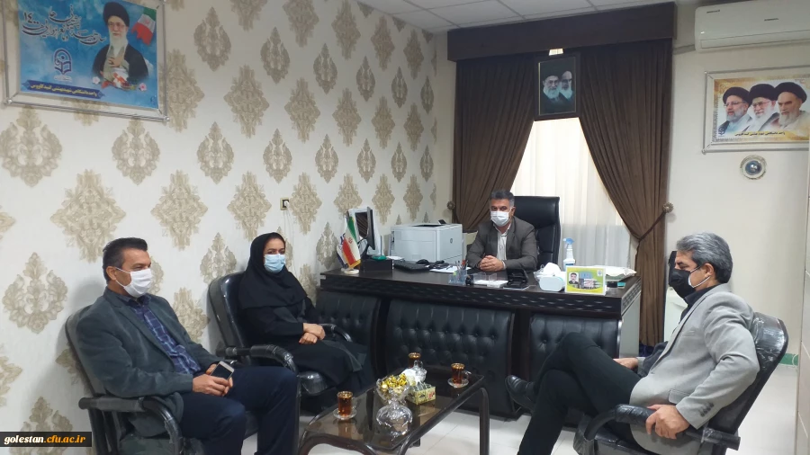 با حضور کارشناسان استان دکتر غریبیان و صادقی ومیردیلمی سرپرست واحد دانشگاهی شهید بهشتی گنبد کاووس و نیز کارشناسان این واحد دانشگاهی برگزار شد.  9