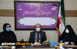 جلسه مشترک دانشگاه فرهنگیان استان گلستان با اداره کل اموزش و پرورش استان به منظور اتخاذ تعامل پیرامون اولین همایش ملی کارورزی و دانش آفرینی . 2