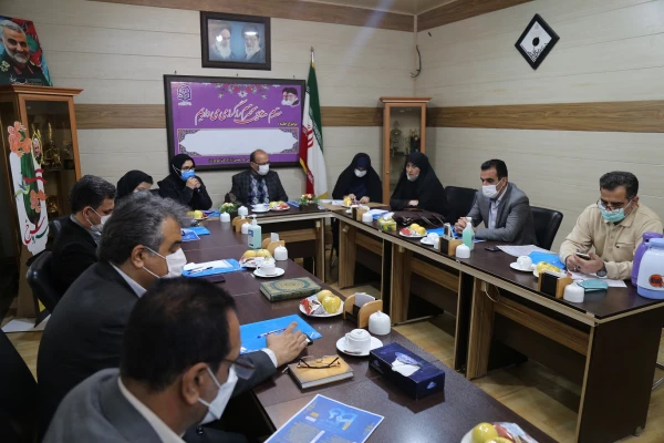 جلسه مشترک دانشگاه فرهنگیان استان گلستان با اداره کل اموزش و پرورش استان به منظور اتخاذ تعامل پیرامون اولین همایش ملی کارورزی و دانش آفرینی . 3
