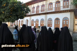 بازدید جمعی از دانشجو معلمان دانشگاه فرهنگیان پردیس امام خمینی (ره) از بناها و اماکن تاریخی شهر گرگان . 2