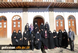 بازدید جمعی از دانشجو معلمان دانشگاه فرهنگیان پردیس امام خمینی (ره) از بناها و اماکن تاریخی شهر گرگان . 2