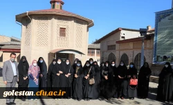 بازدید جمعی از دانشجو معلمان دانشگاه فرهنگیان پردیس امام خمینی (ره) از بناها و اماکن تاریخی شهر گرگان . 2