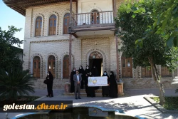 بازدید جمعی از دانشجو معلمان دانشگاه فرهنگیان پردیس امام خمینی (ره) از بناها و اماکن تاریخی شهر گرگان . 2