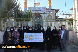 بازدید جمعی از دانشجو معلمان دانشگاه فرهنگیان پردیس امام خمینی (ره) از بناها و اماکن تاریخی شهر گرگان . 2