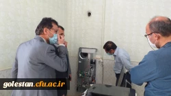 بازدید سرپرست پردیس های دانشگاه فرهنگیان استان گلستان دکتر ثنائی و معاون هماهنگی پردیس های دانشگاه فرهنگیان استان گلستان علی اکبر قندهاری به همراه هیئت همراه از اجرای طرح های آماده سازی سراهای دانشجویی و فضاهای فیزیکی واحد دانشگاهی شهید بهشتی گنبد کاووس  
