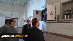 بازدید سرپرست پردیس های دانشگاه فرهنگیان استان گلستان دکتر ثنائی و معاون هماهنگی پردیس های دانشگاه فرهنگیان استان گلستان علی اکبر قندهاری به همراه هیئت همراه از اجرای طرح های آماده سازی سراهای دانشجویی و فضاهای فیزیکی واحد دانشگاهی شهید بهشتی گنبد کاووس  