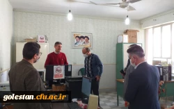بازدید سرپرست پردیس های دانشگاه فرهنگیان استان گلستان دکتر ثنائی و معاون هماهنگی پردیس های دانشگاه فرهنگیان استان گلستان علی اکبر قندهاری به همراه هیئت همراه از اجرای طرح های آماده سازی سراهای دانشجویی و فضاهای فیزیکی واحد دانشگاهی شهید بهشتی گنبد کاووس  