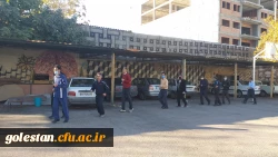 ورزش صبحگاهی کارکنان واحد دانشگاهی شهید بهشتی گنبد کاووس 2