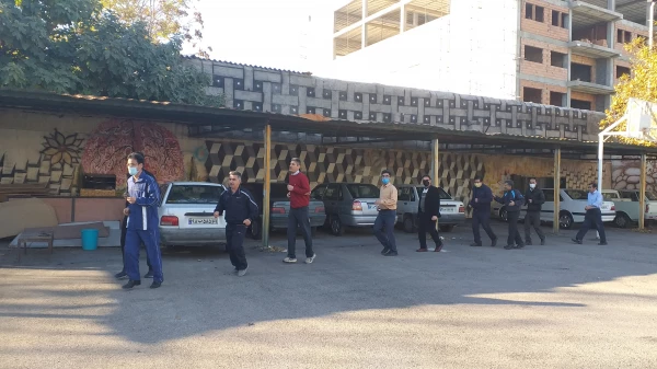 ورزش صبحگاهی کارکنان واحد دانشگاهی شهید بهشتی گنبد کاووس 2