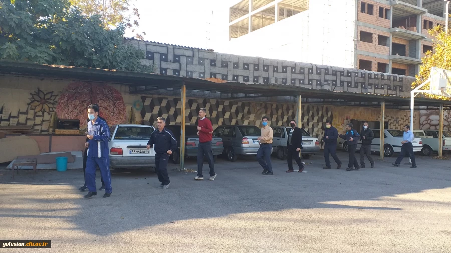 ورزش صبحگاهی کارکنان واحد دانشگاهی شهید بهشتی گنبد کاووس 2