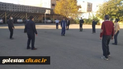 ورزش صبحگاهی کارکنان واحد دانشگاهی شهید بهشتی گنبد کاووس 5