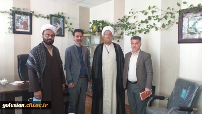 در حوزه علمیه منتظریه گنبد کاووس برگزارشد:

نشست صمیمی میردیلمی سرپرست واحد دانشگاهی شهید بهشتی گنبد کاووس با آیت الله ابراهیمی فر، تولیت وعضو شورای عالی حوزه استان گلستان و مدرس درس خارج حوزه علمیه درقم