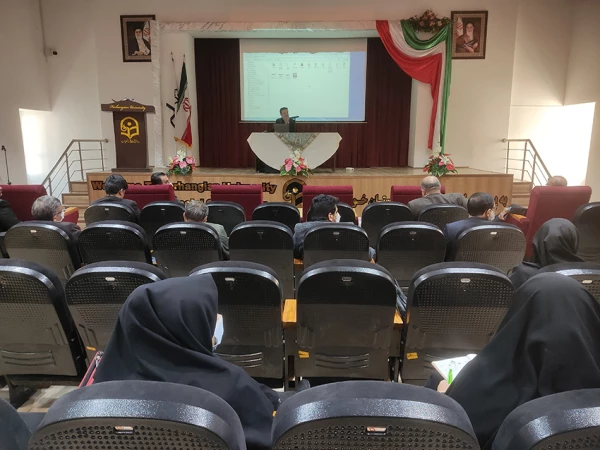 کارگاه کشوری چگونگی تدوین کتب درسی دانشگاهی ویژه اعضای هیأت علمی مدرسان و مأموران آموزشی استان های گلستان، خراسان شمالی و مازندران در گرگان برگزار شد. 5