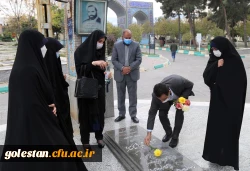 آئین غبار روبی ، عطر افشانی و زیارت مزار شهدا به مناسبت گرامیداشت هفته بسیج  6