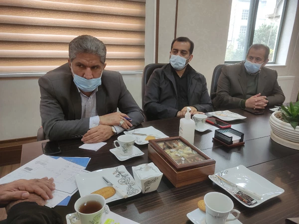 جلسه مهندس سنگدوینی نماینده مردم گرگان و آق قلا در مجلس شورای اسلامی با دکتر ثنائی سرپرست دانشگاه فرهنگیان گلستان   6