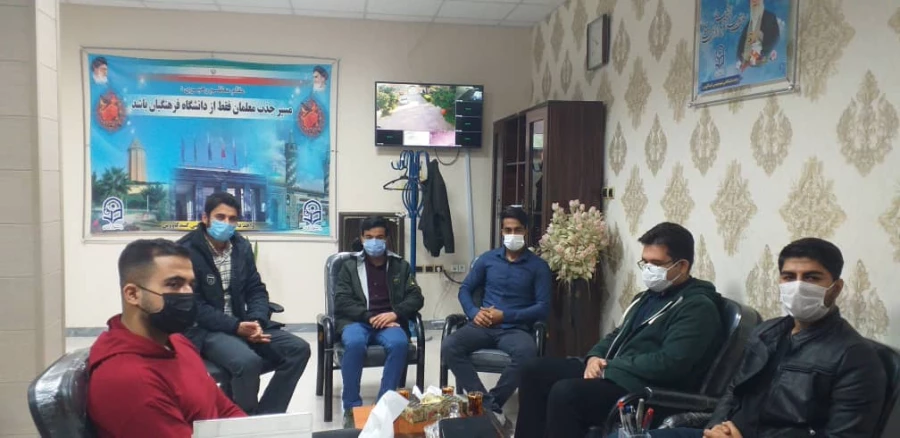 نشست شورای بسیج دانشجویی با سرپرست واحد دانشگاهی شهید بهشتی گنبد کاووس: 4