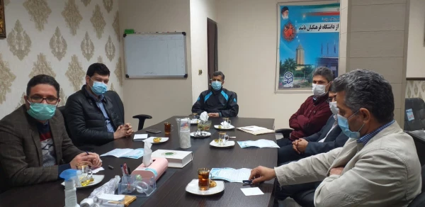 جلسه شورای اداری کارکنان واحد دانشگاهی شهید بهشتی گنبد کاووس با سرپرست این واحد دانشگاهی در خصوص بازگشایی دانشگاه: 3