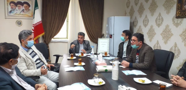 جلسه شورای اداری کارکنان واحد دانشگاهی شهید بهشتی گنبد کاووس با سرپرست این واحد دانشگاهی در خصوص بازگشایی دانشگاه: 4