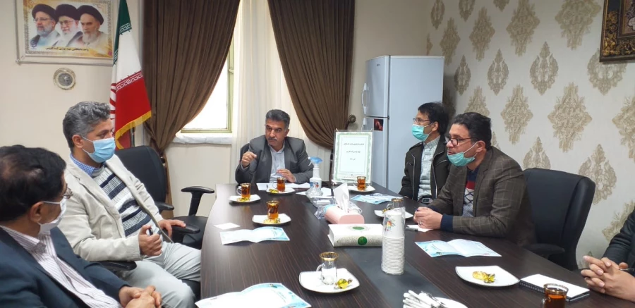 جلسه شورای اداری کارکنان واحد دانشگاهی شهید بهشتی گنبد کاووس با سرپرست این واحد دانشگاهی در خصوص بازگشایی دانشگاه: 4