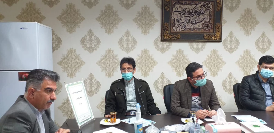 جلسه شورای اداری کارکنان واحد دانشگاهی شهید بهشتی گنبد کاووس با سرپرست این واحد دانشگاهی در خصوص بازگشایی دانشگاه: 5