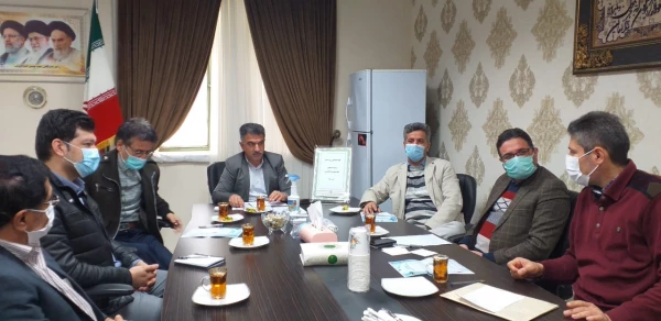 جلسه شورای اداری کارکنان واحد دانشگاهی شهید بهشتی گنبد کاووس با سرپرست این واحد دانشگاهی در خصوص هماهنگی های لازم برای برگزاری برنامه های روز دانشجو 16 آذر: 2