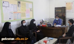 بازدید مسئولین پردیس امام خمینی (ره) گرگان از مدارس مجری طرح کارورزی 2